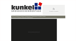 Desktop Screenshot of grosskuechenmontage.de
