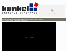 Tablet Screenshot of grosskuechenmontage.de